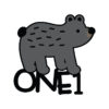 Age 1 Bear Cake Topper