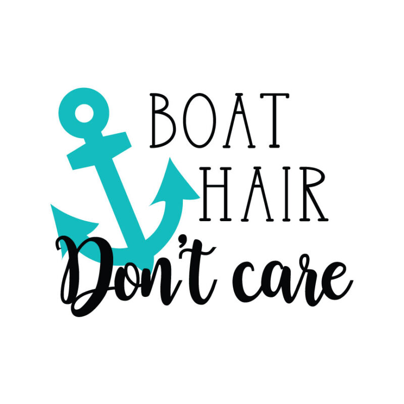Boat Hair Don't Care