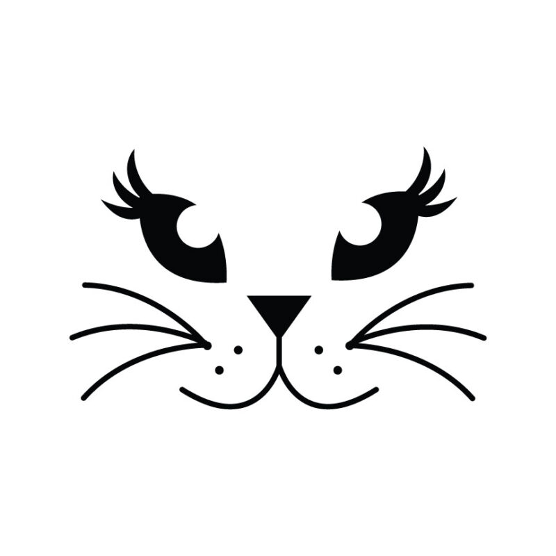 Cat Face SVG