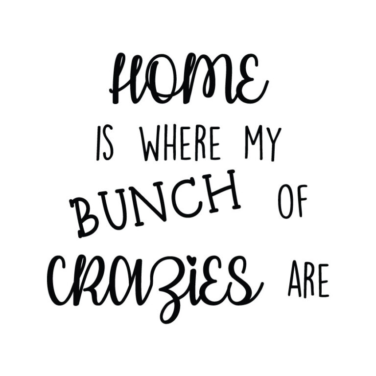 Home Sweet Home SVG Crafty Canada Studio