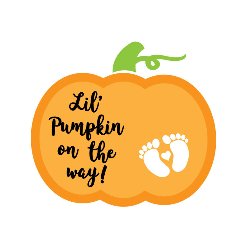 Lil' Pumpkin On The Way