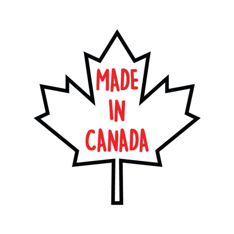 Made In Canada Maple Leaf SVG