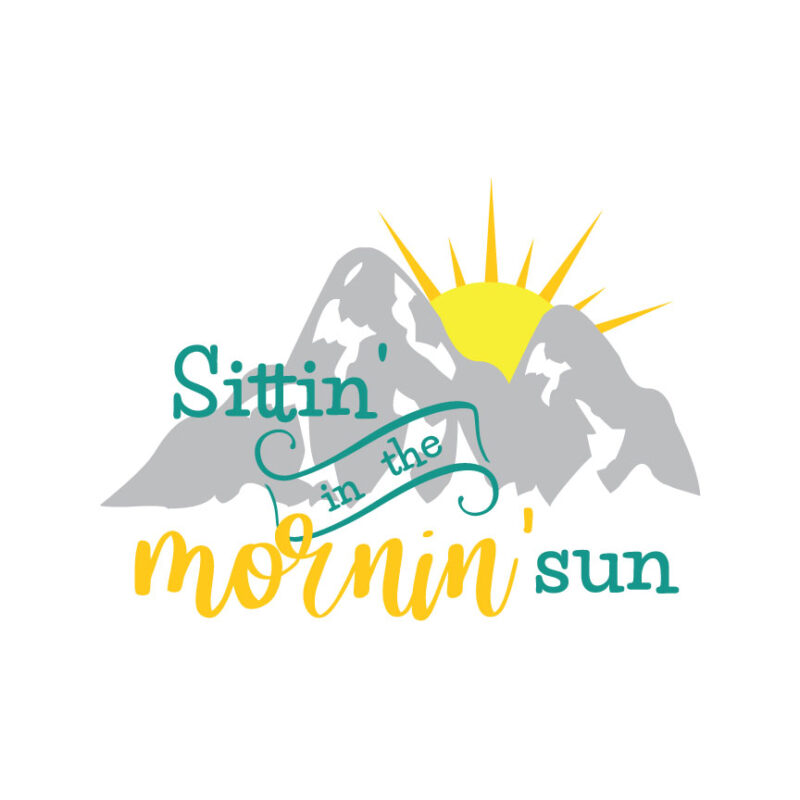 Sittin' In The Mornin' Sun SVG