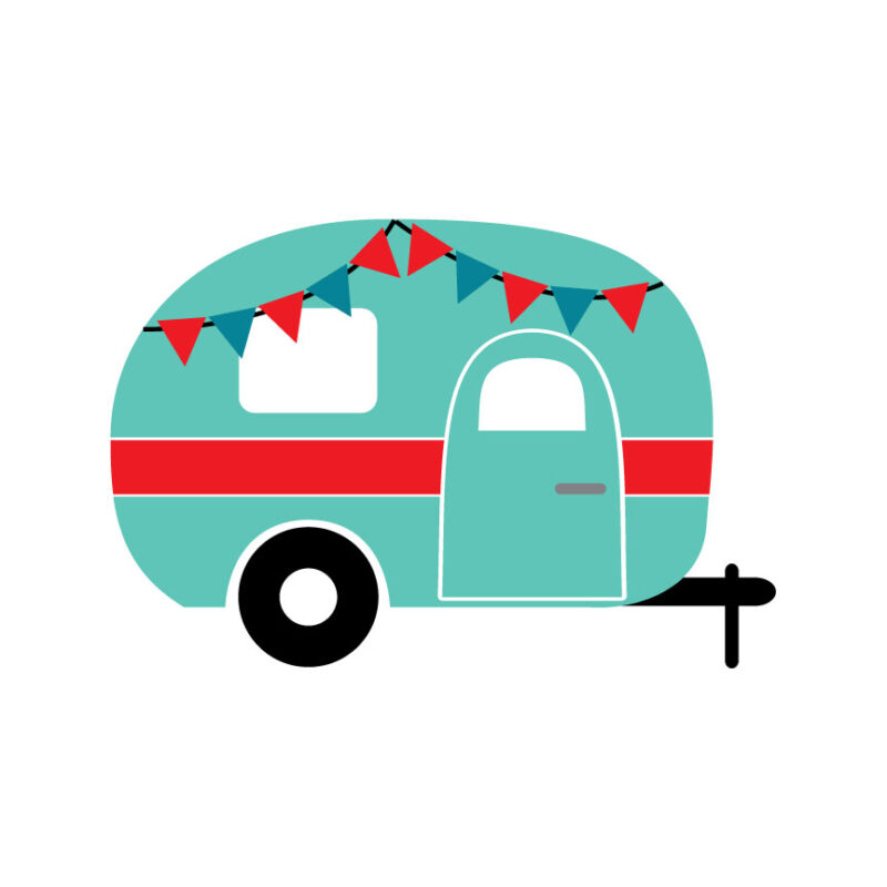 Retro Travel Trailer