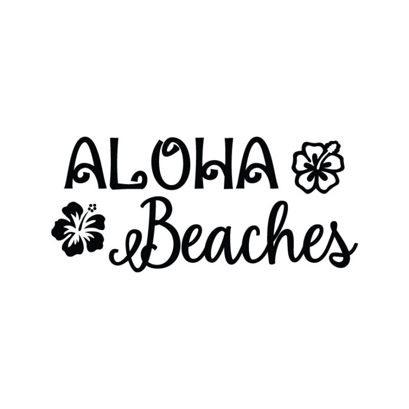 Aloha Beaches SVG