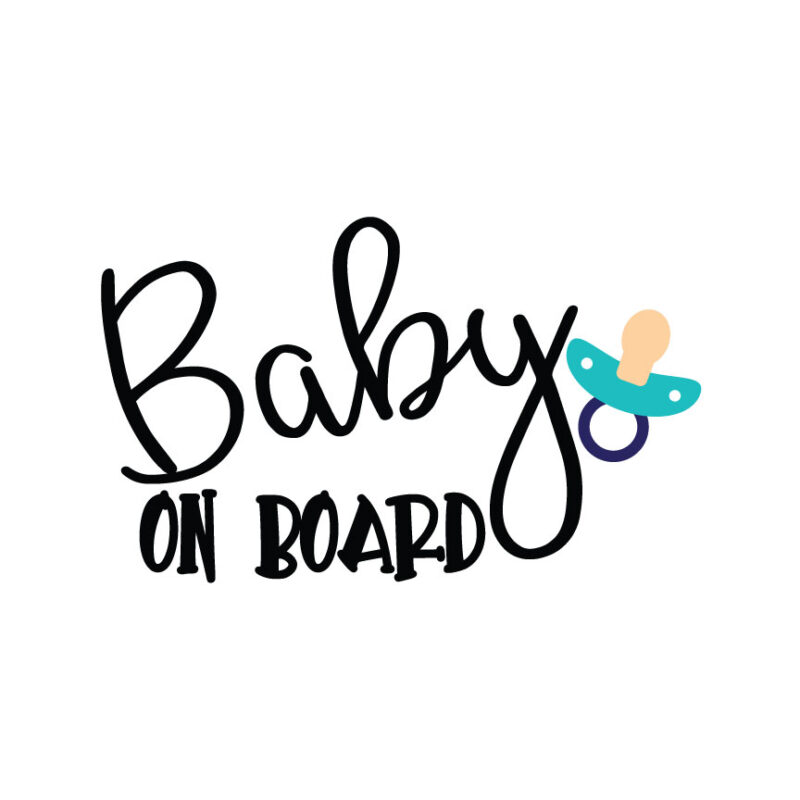 Baby On Board SVG