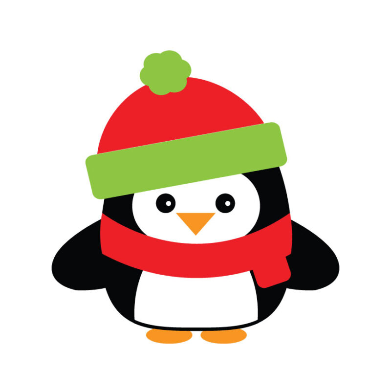 Cute Boy Penguin SVG