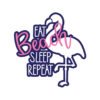 Eat Beach Sleep Repeat SVG