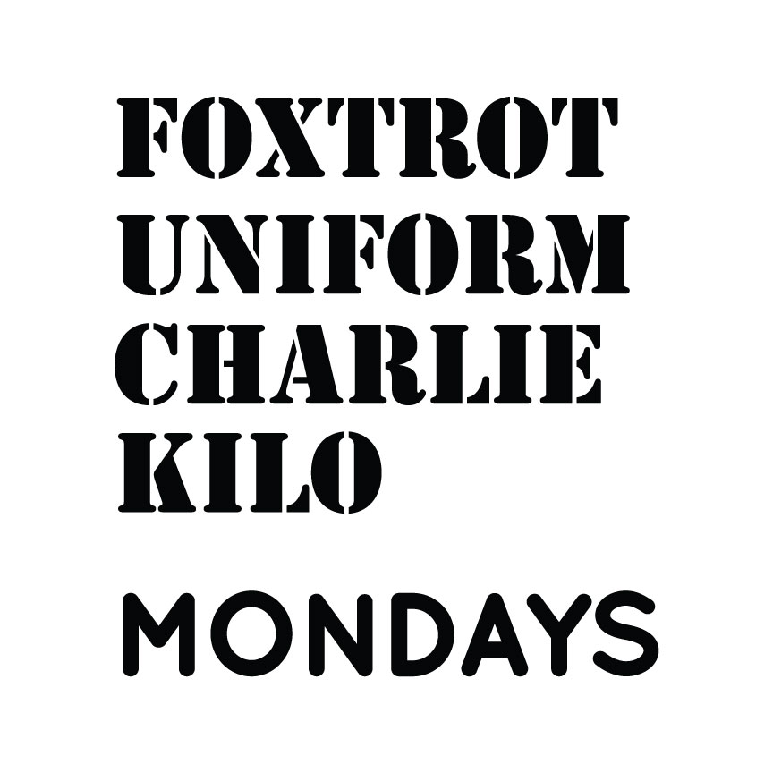 Foxtrout-chatly Army Alphabet
