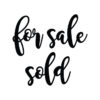For Sale - Sold
