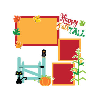Halloween Scrapbook Page