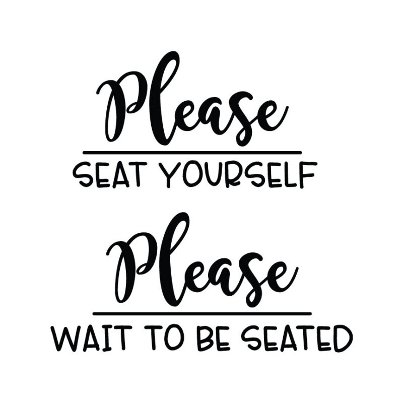 Seating Quotes SVG