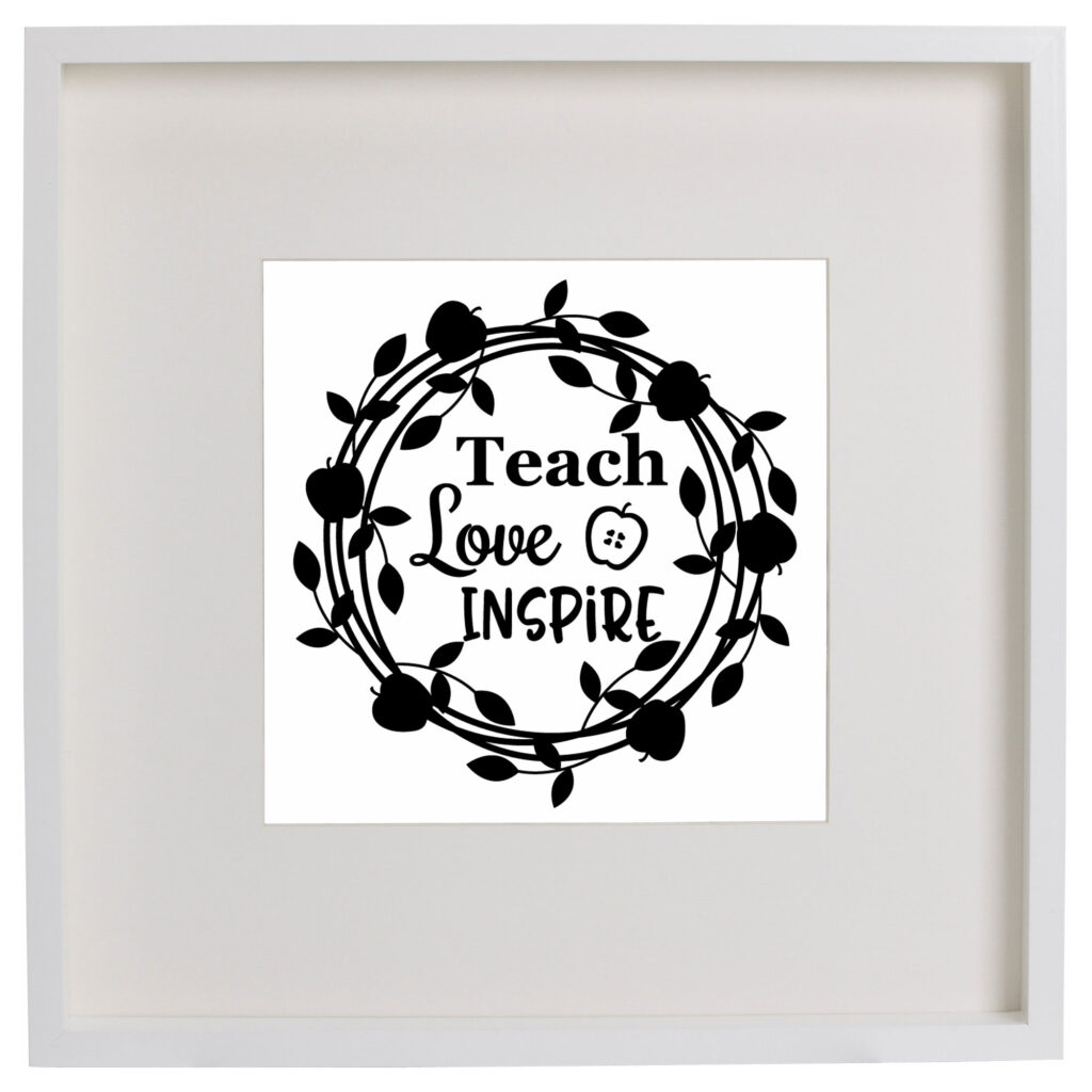 Teach Love Inspire Crafty Canada Studio   SquarePictureFrame 1024x1024 