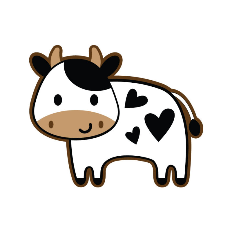 Valentine's Day Bull SVG