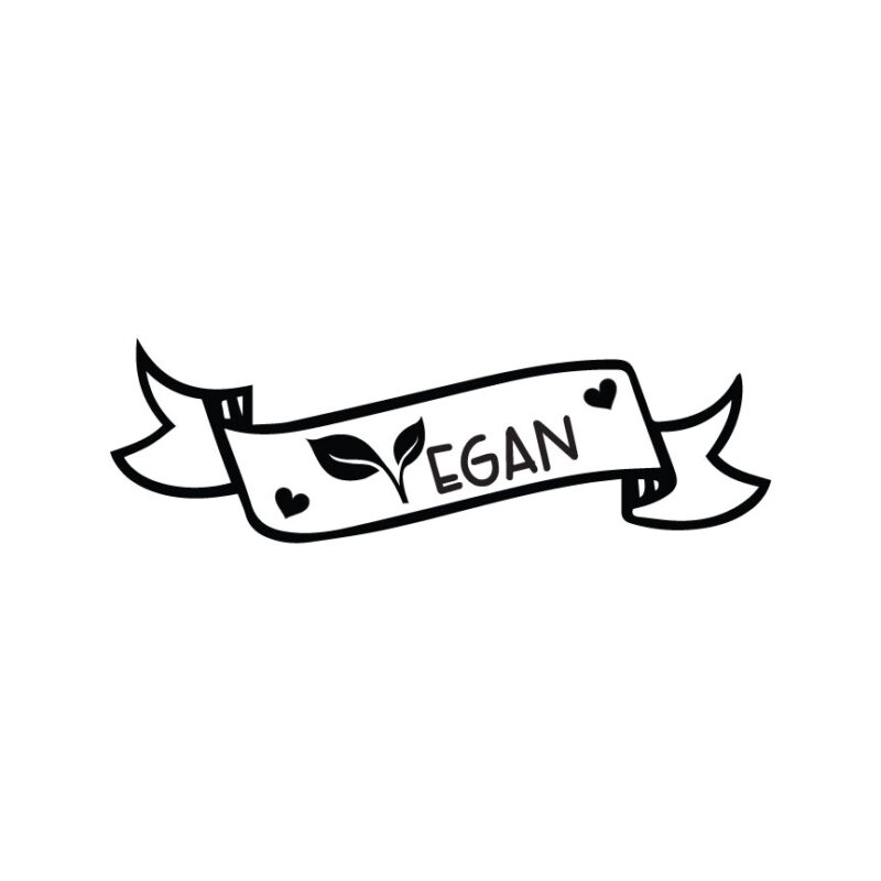 Vegan Banner SVG