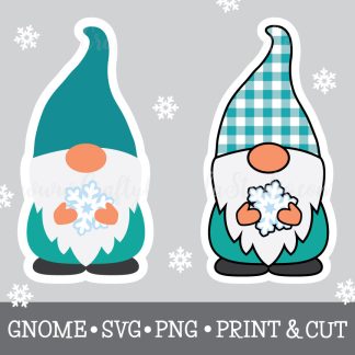 Winter Gnome SVG