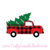 Vintage Christmas Truck SVG