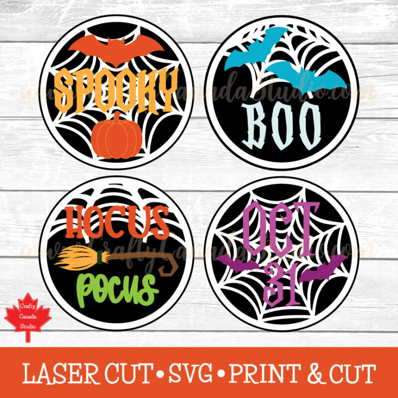 Halloween Rounds SVG