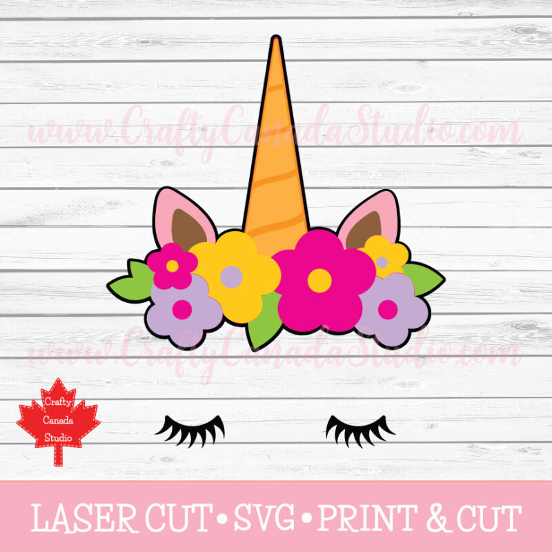 Sleepy Unicorn SVG